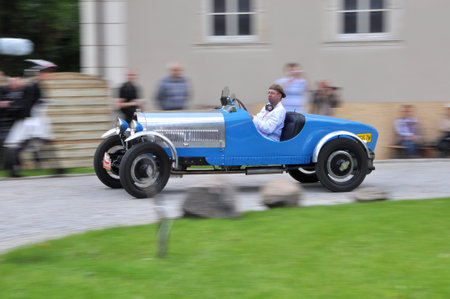 21 July 2011 Old car showのeditorial素材