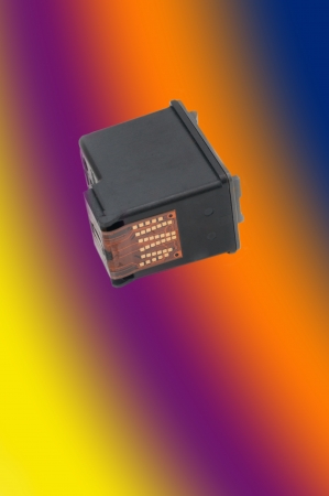 Colour Ink Cartridgeの写真素材