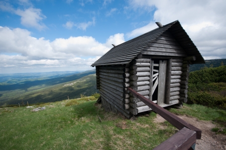 Old mining shackの写真素材