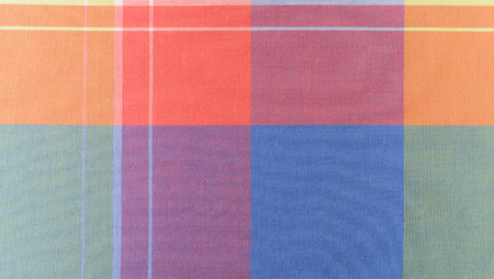 Fabric plaid texture. Cloth backgroundの写真素材