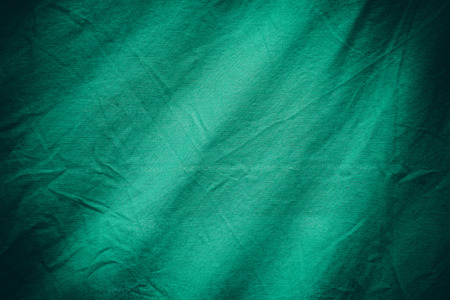 green textile background or textureの写真素材