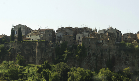 traditional house in Tuscany in Italyの写真素材