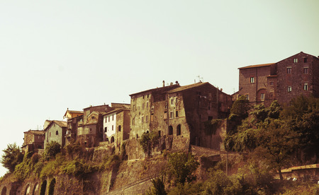 traditional house in Tuscany in Italyの写真素材