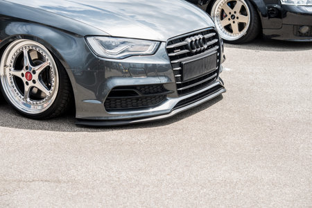 Wroclaw, Poland  - July 9 :tuning of Audi RS6  Raceism Event 2016 on July 9 ,Wroclaw, Poland