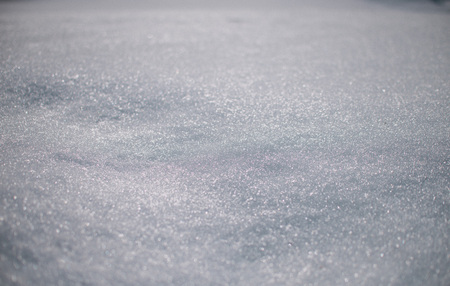 close up on snow, background or textureの写真素材