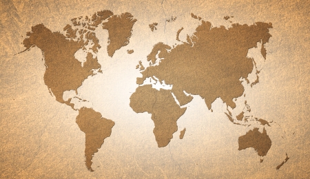 MAP Of The Worldの写真素材