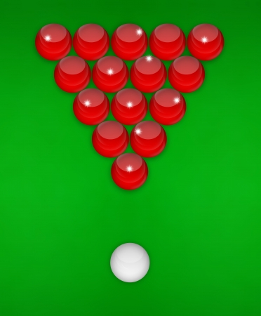 Colorful with Snooker ball and the gameの写真素材