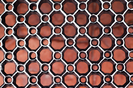 Steel material and steel background designの写真素材