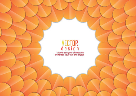 Colorful circle vector designのイラスト素材