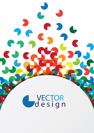 Abstract template designのイラスト素材