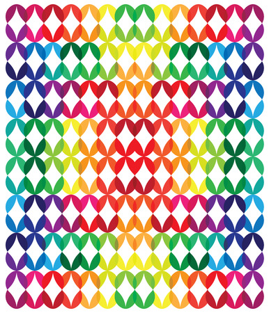 Colorful abstract pattern template design.のイラスト素材