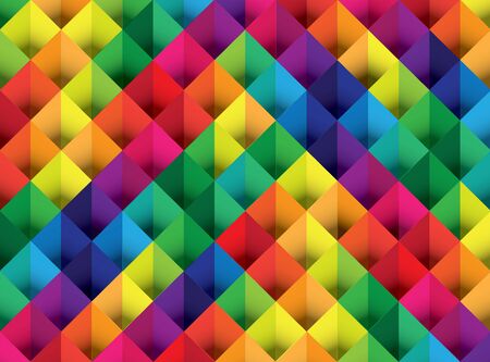 Colorful shape abstract vector backgroundの写真素材