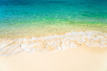 Blue sea, beautiful blue sea from the nature.の写真素材