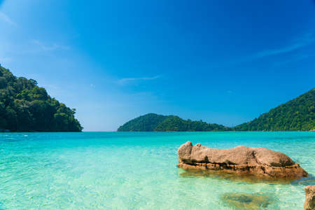Surin Island National Park, PhangNga, Thailandの写真素材