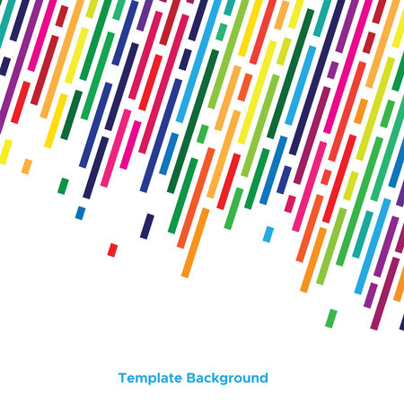 Colourful lines template backgroundのイラスト素材