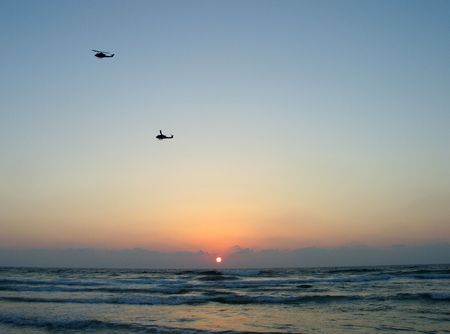 Mediterranean sea, Israelの写真素材