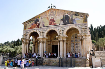 Church of All Nations or Basilica of the Agony of the Lordのeditorial素材