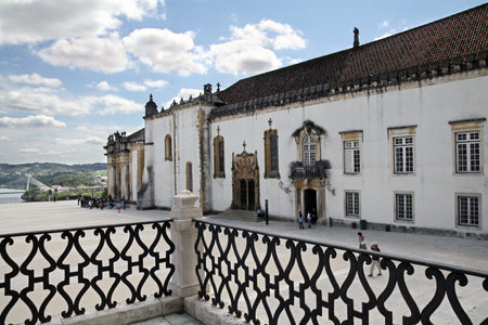 COIMBRA, PORTUGAL - MAY 29, 2012: The oldest university in Europeのeditorial素材