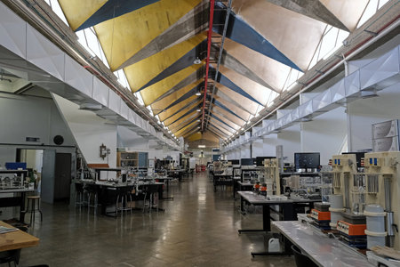 HAIFA, ISRAEL - FEBRUARY 20, 2023: Mechanical Engineering Pavilion at the Technionのeditorial素材