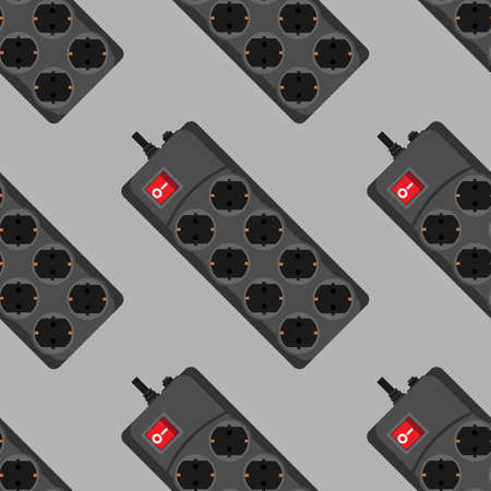 Seamless pattern network filter icons.のイラスト素材