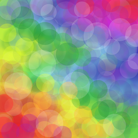 A blur background in rainbow colorsの写真素材