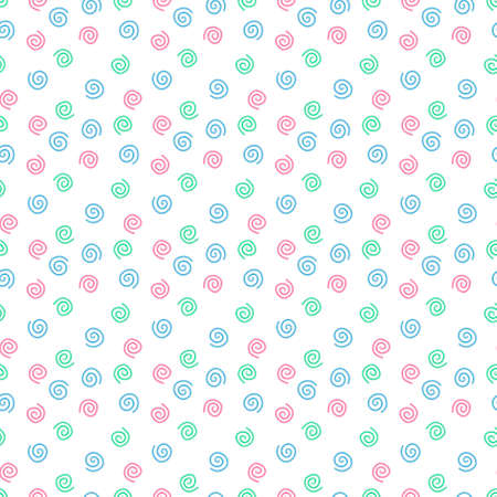 spiral pattern on white backgroundの写真素材