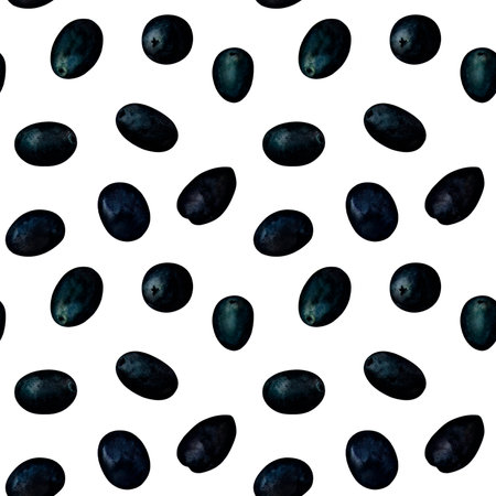 Olive branch. Seamless pattern for prints on wallpaper, textiles, diy, scrapbooking for packaging. For kitchen and restauran tdesign, cook and recipe book. Cottagecore and farmhouse designの写真素材