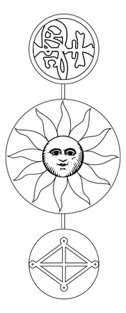 mandala 2のイラスト素材