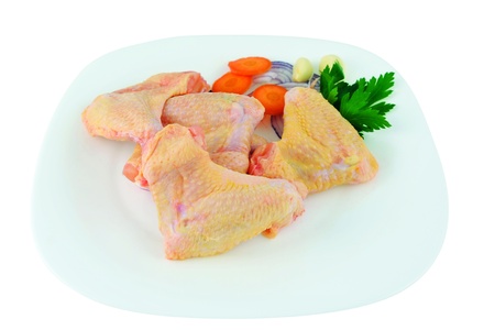 chicken wingsの写真素材