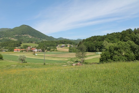 Slovenian valleyの写真素材