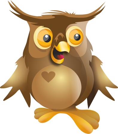 Owlのイラスト素材