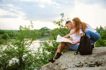 Home Country Traveling, domestic travel. Local travel, Solo Explorers, Small Group tourist. Young...