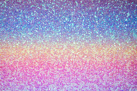 Pink purple and blue glitter texture, shiny sequins abstract background with blur. Party baby blur glitter texture backgroundの写真素材