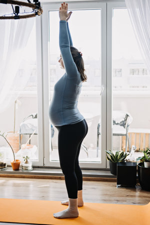 Benefits of prenatal yoga for pregnant women, including stress relief and improved flexibility....