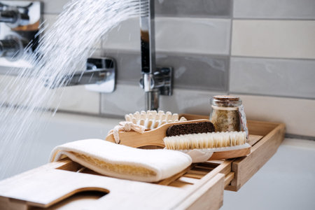 Exfoliate skin, manual exfoliation skin helps to remove dead skin cells and stimulate circulation....