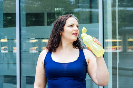 Overtraining and Muscle recovery, Muscle strains, risk of getting injured. Tired fitness woman...