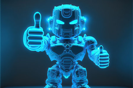 AI Artificial Intelligent Virtual Assistants. AI-powered virtual assistants, Conversational AI and Chatbots provide personalized assistance and help. AI generative.の素材