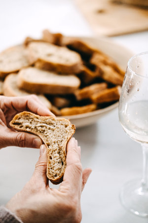 Examining the Texture of Artisan Sourdough Bread
