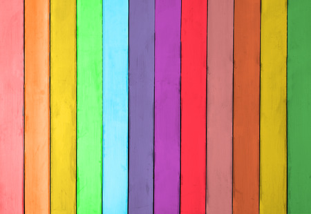 colorful wooden backgroundの写真素材