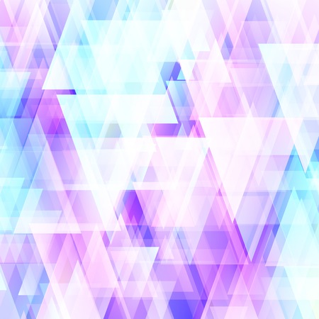 Abstract colorful triangle background. Used mesh layers and transparency layers.のイラスト素材