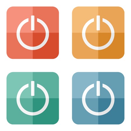 Start power button iconのイラスト素材