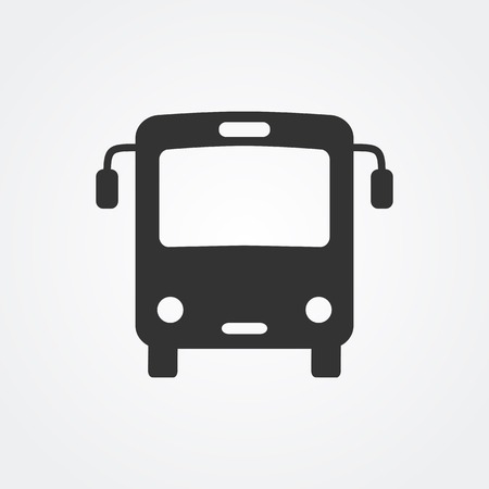 Bus iconのイラスト素材