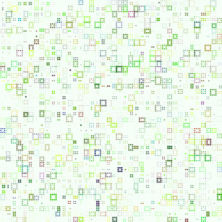 Abstract colorful seamless background from pixels. Vector illustrationのイラスト素材