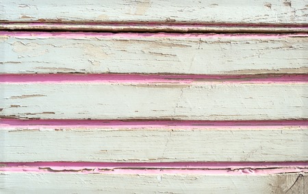 White old dirty painted cracked wooden planks texture for your design or projectの写真素材