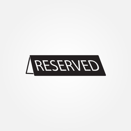 Reserved iconのイラスト素材