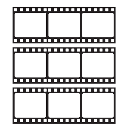 Film cadres iconのイラスト素材