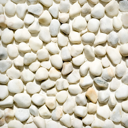 White pebbles backgroundの写真素材