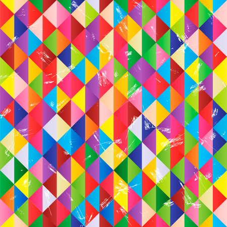 Abstract art colored geometric vector background