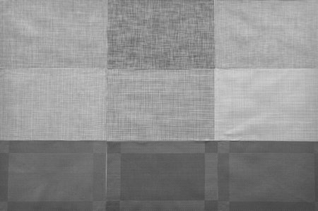 Background from different pieces of cloth, closeup