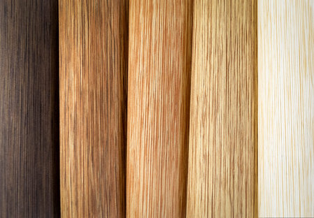 Various natural fabric samples background.の写真素材